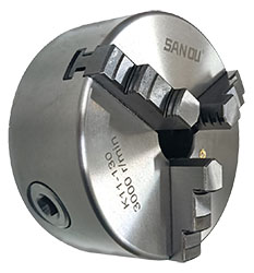 K11-130 Токарный патрон трехкулачковый самоцентрирующийся Sanou