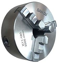 K11-160 Токарный патрон трехкулачковый самоцентрирующийся Sanou