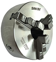 K11-200 Токарный патрон трехкулачковый самоцентрирующийся Sanou K11-200 Токарный патрон трехкулачковый самоцентрирующийся Sanou