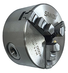 K11-80 Токарный патрон трехкулачковый самоцентрирующийся Sanou K11-80 Токарный патрон трехкулачковый самоцентрирующийся Sanou
