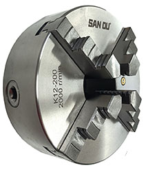 K12-200 Токарный патрон четырехкулачковый самоцентрирующийся Sanou