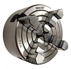 K72-100 Токарный патрон четырехкулачковый независимый Sanou