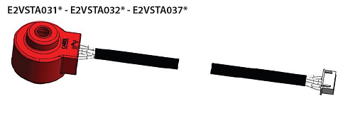 E2VSTA0371 Катушка/Статор униполярный для ЭРВ Carel E2V с кабелем 0